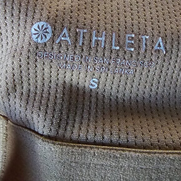 ATHLETA (SM) Tan Criss Cross back Sports Bra - Picture 7 of 8